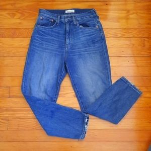 Madewell Mom Jeans size 27